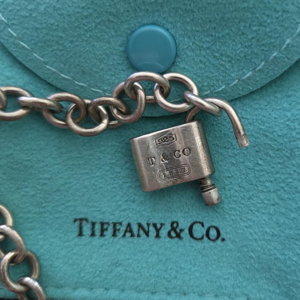 Tiffany & Co. Silver Padlock Bracelet